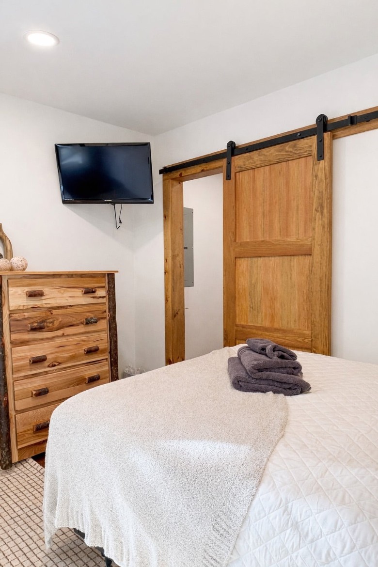 bedroom with bed