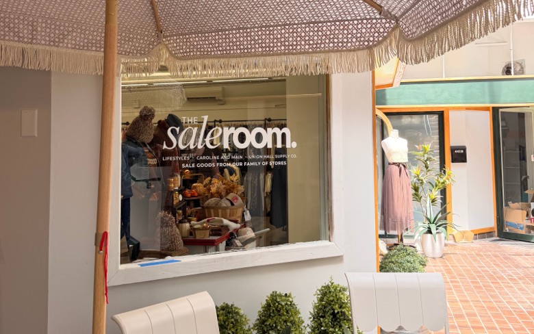 exterior of the sale room