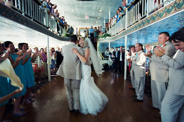 wedding on boat