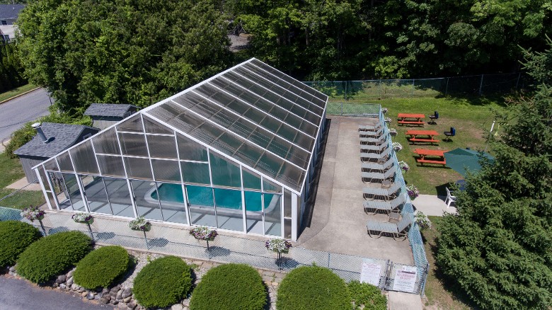 Aerial View of Pool