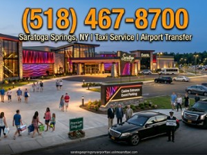 Saratoga Springs Airport Taxi Promo for Casino