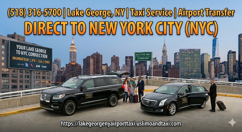 Taxi and Airport Transfer Service Promo Image for NYC Transportation