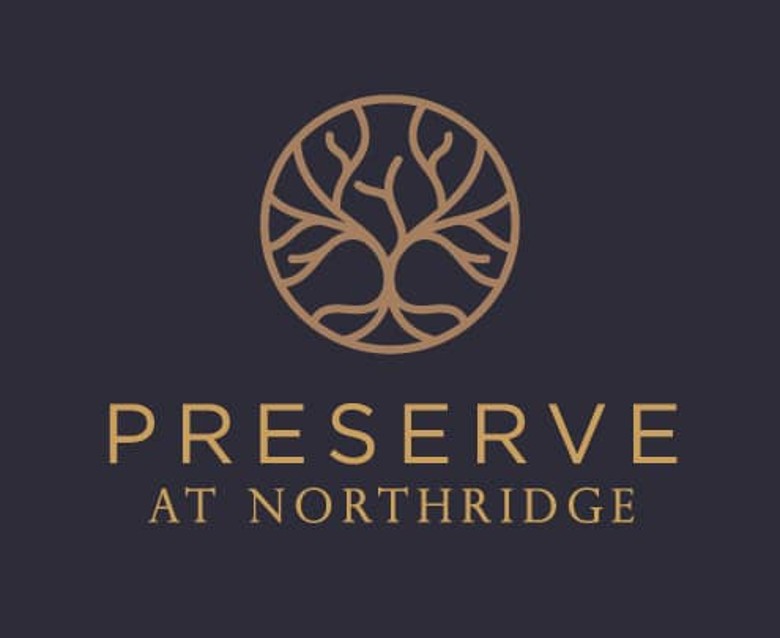 the logo for preserve at northridge