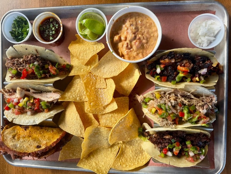 tacos and chips
