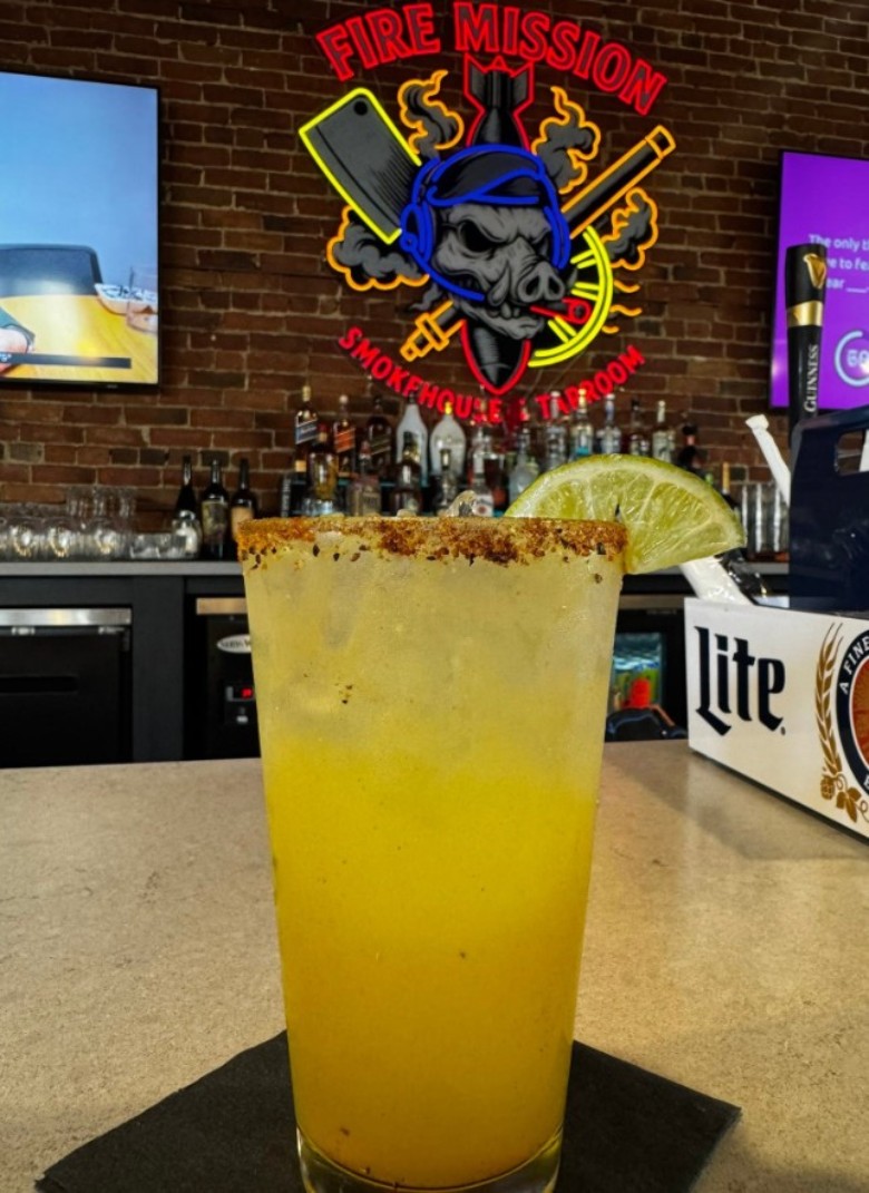cocktail on bar