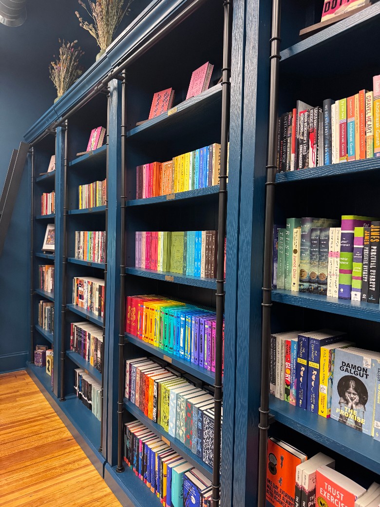 bookshelves