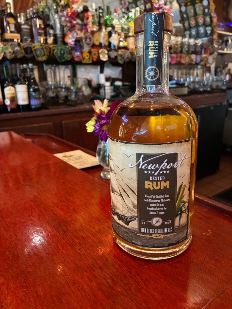 bottle of rum