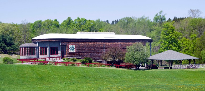 Museum building with addition