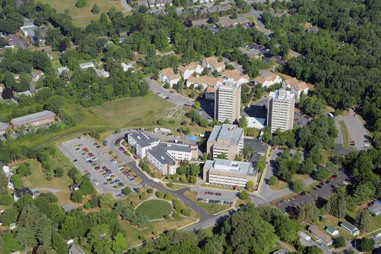 Arial View of The Wesley Community Campus