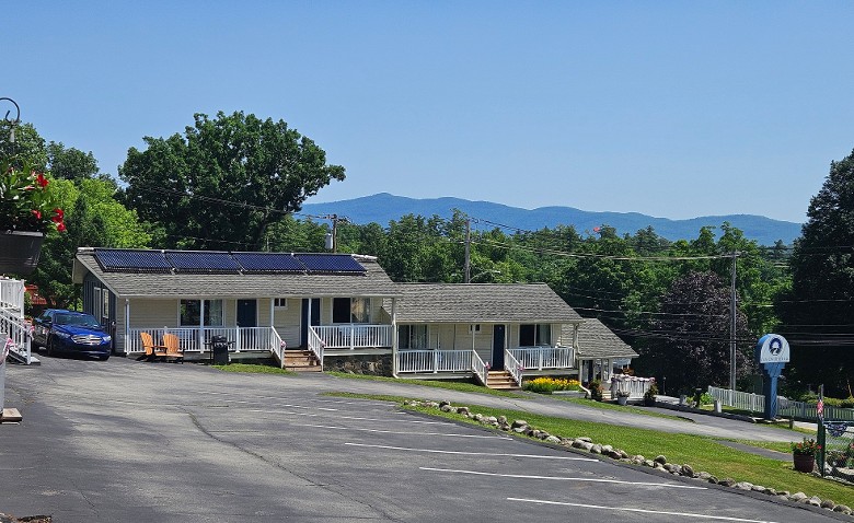 exterior of motel