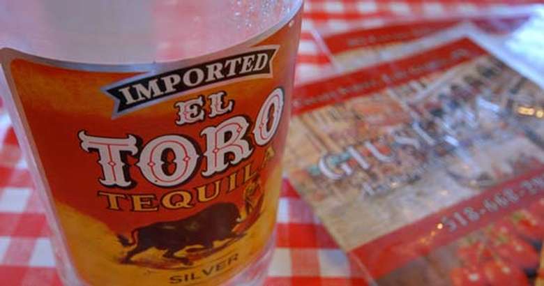 bottle of el toro tequila