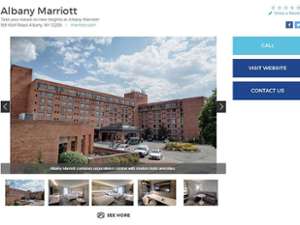albany marriott business listing