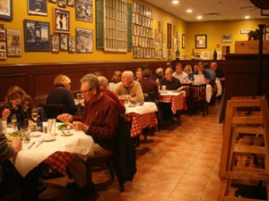 people dining inside a restaurant