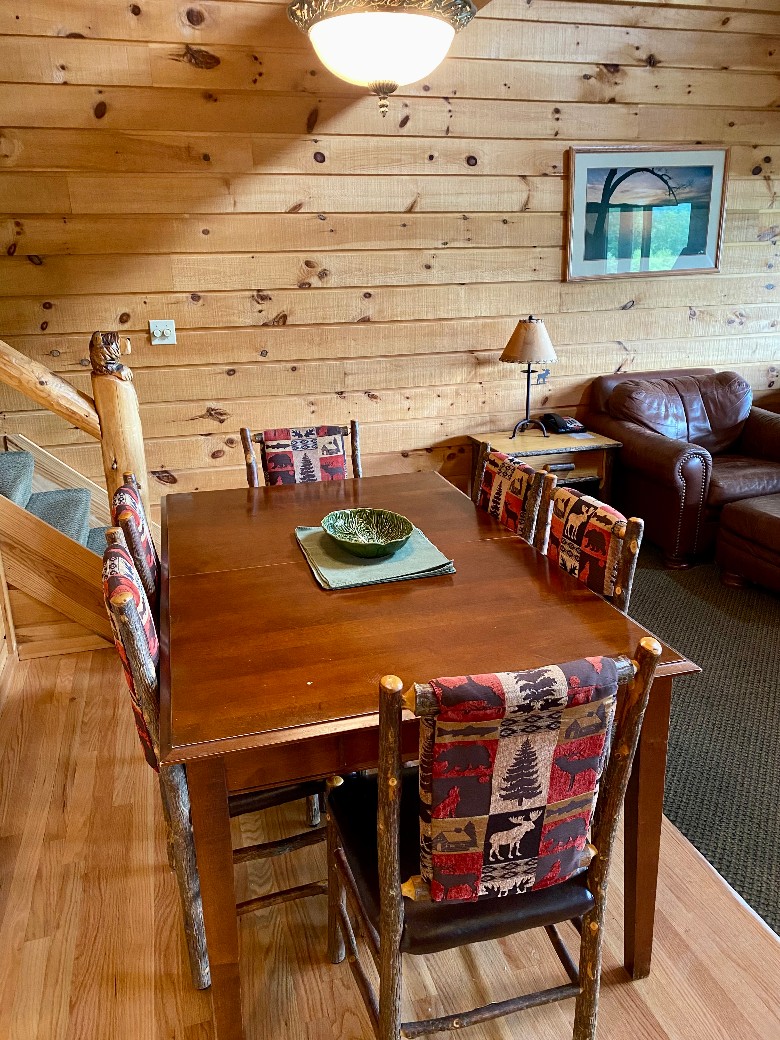 Dining Area in our Traditional Lodge