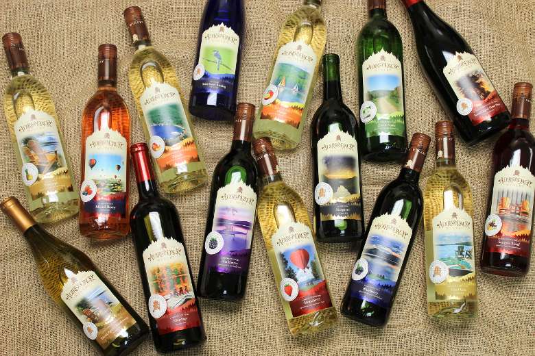 ADK Winery Wine Bottles