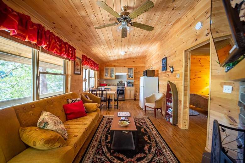 spacious cabin