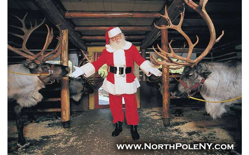 Santas Workshop Amusement Park In North Pole Ny