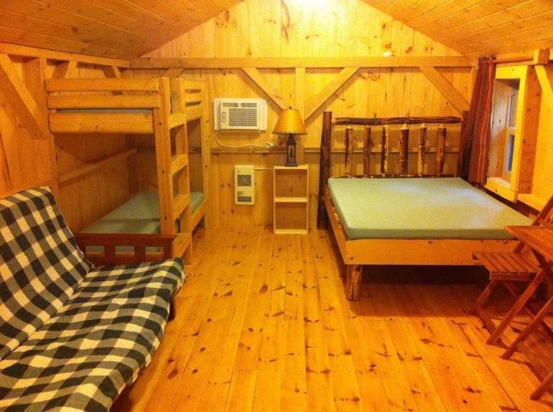 Cabin interior.