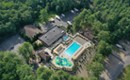 aerial view of lake george rv park