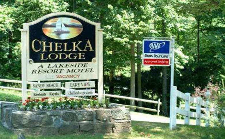 Chelka Lodge sign