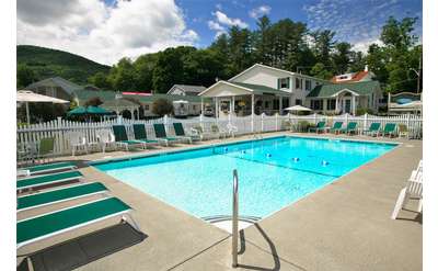 outdoor pool on a nice day