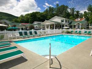 Pool and motels and cottages