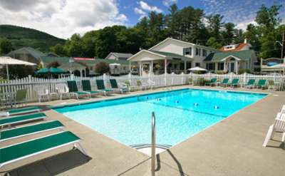 Pool and motels and cottages