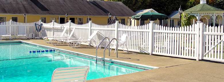 close up of outdoor pool