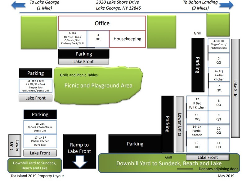 map of property