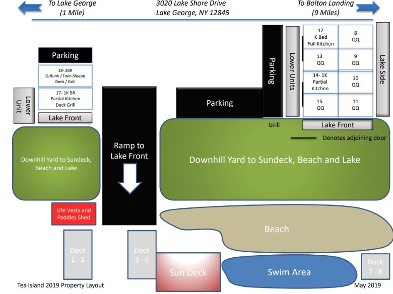 map of property