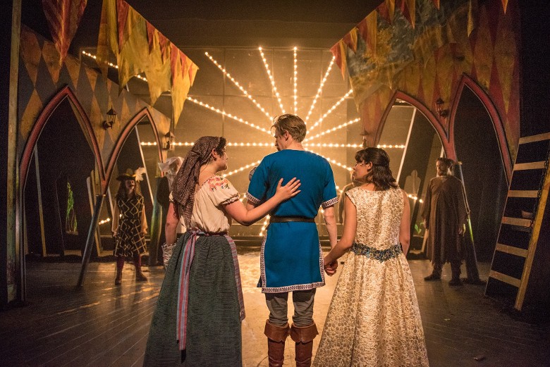 actors on stage