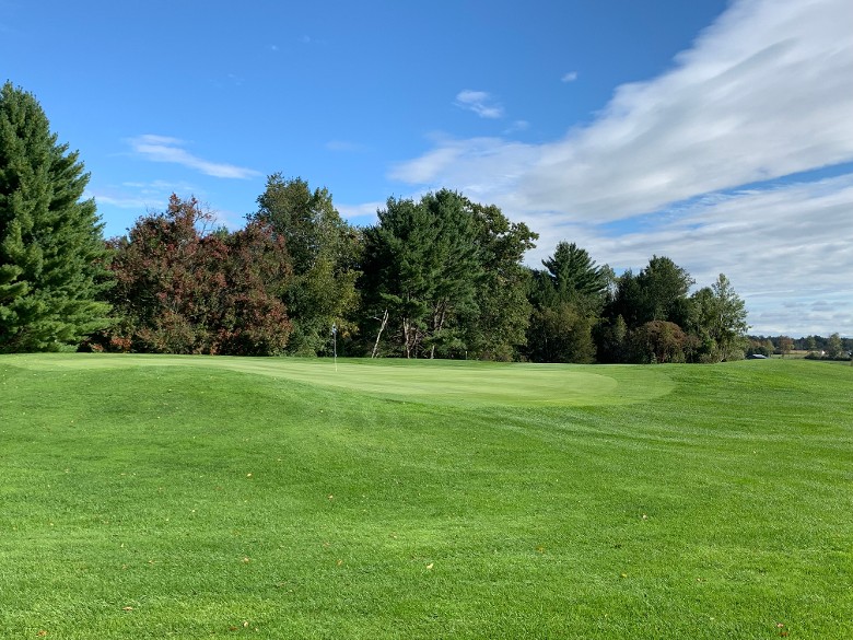 a beautiful golf course