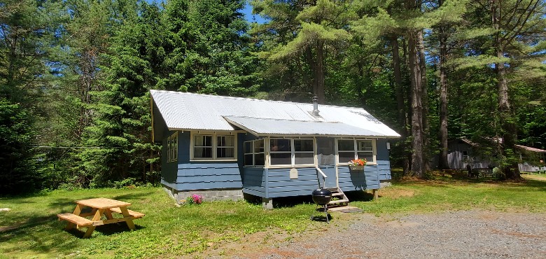 outside cabin