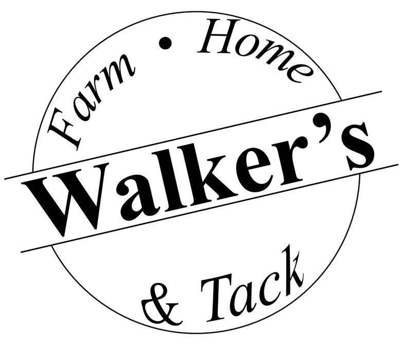 the logo for walker's farm, home, and tack