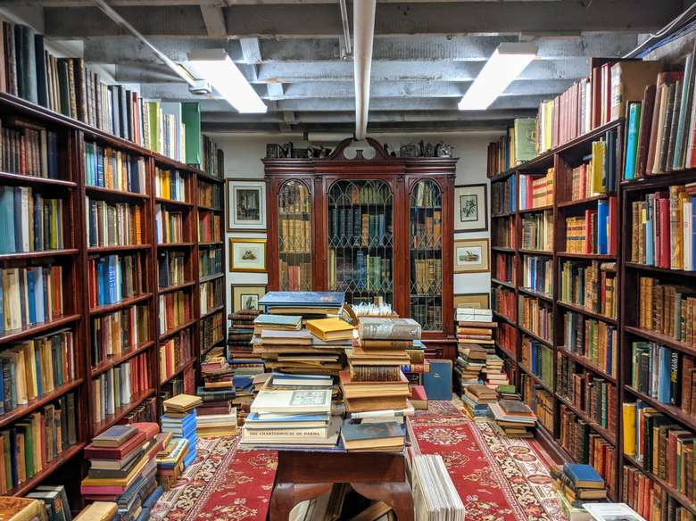 room in bookstore