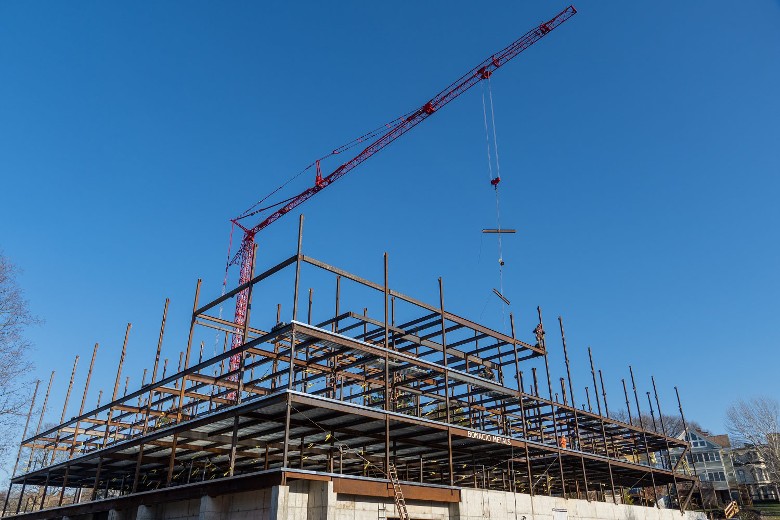 construction of a building
