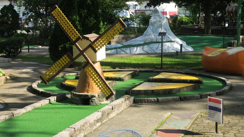 Windmill at Around the World Golf Course