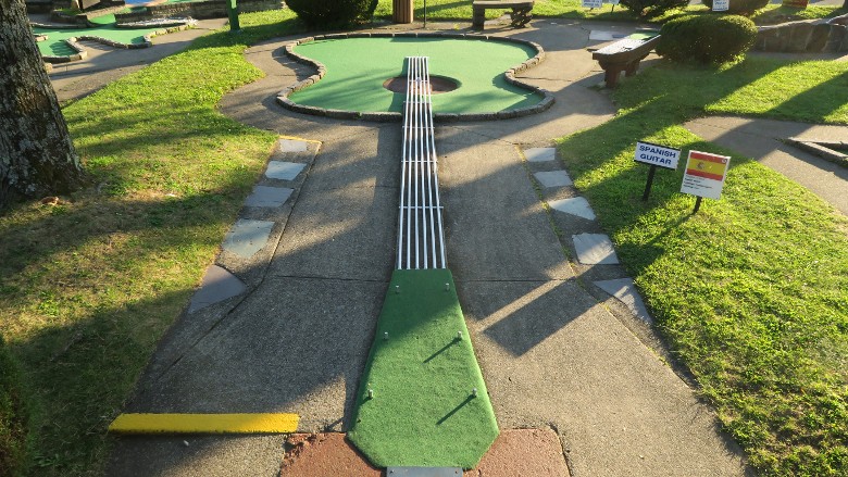 Guitar at Around the World Golf Course