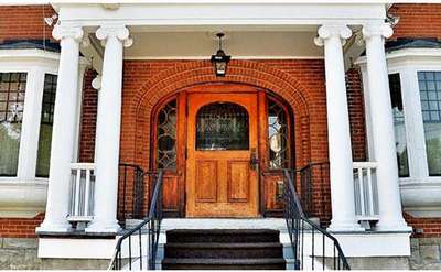 Front entrance to building