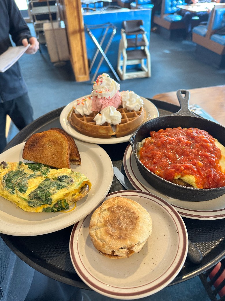 various food items