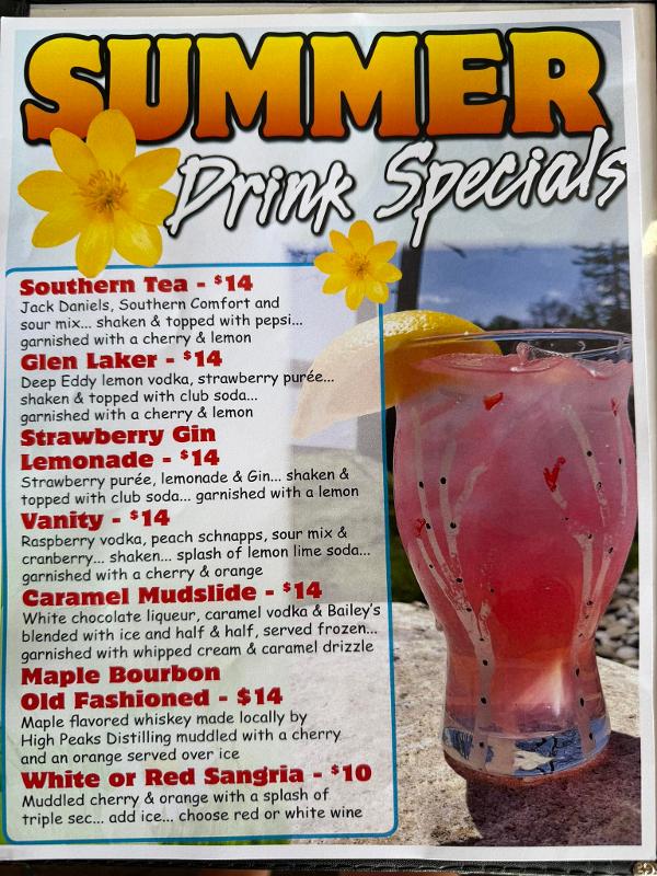 summer drink specials