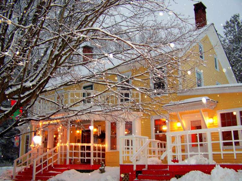 bed and breakfast in winter
