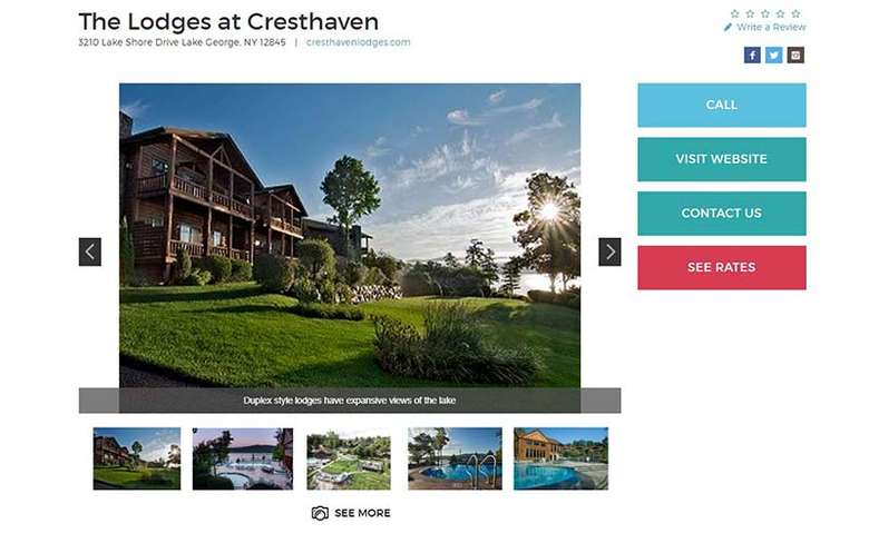 lodges at cresthaven business listing