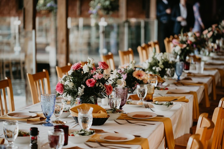 Wedding set-up. Photo by Joe Vogel Photography