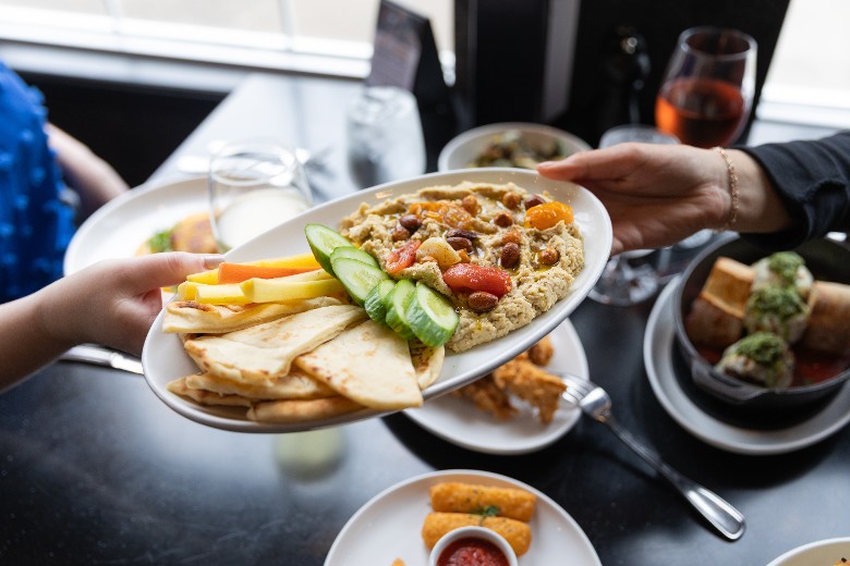 Turkish Hummus Platter