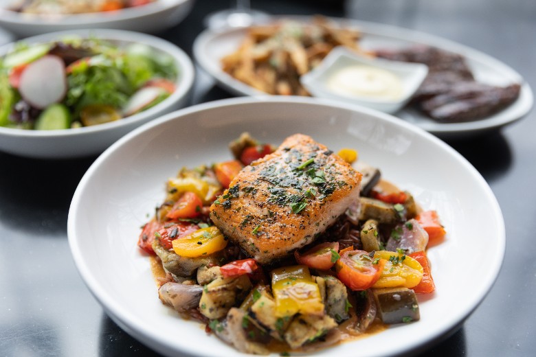 Salmon Himalayan Red Rice Bowl