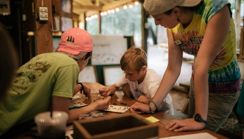 kids gem mining