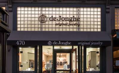 deJonghe original jewelry storefront