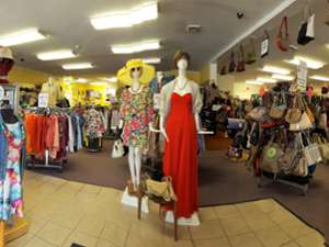 3000 sqft of Brand Name Women, Men and Junior apperal, shoes, hats and authentic designer handbags.