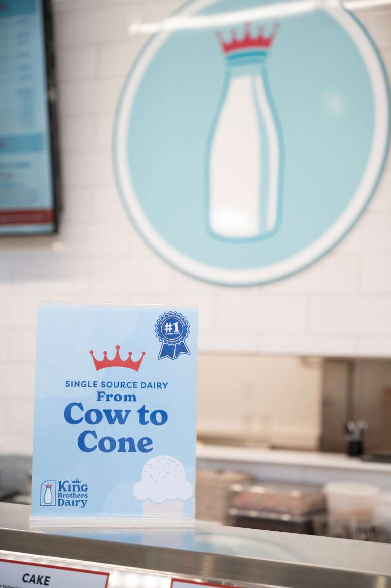 Our milk is single source - meaning only OUR cows who WE feed and care for go into our quality products!